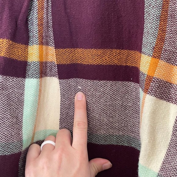 Woolrich Plaid Shirt Jacket Cotton Flannel Size XS - Picture 9 of 10